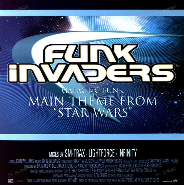 Funk Invaders - Galactic Funk - Main Theme From "Star Wars" 2Maxi (VG+/VG+)