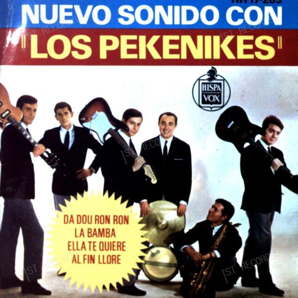 Los Pekenikes - Nuevo Sonido Con "Los Pekenikes" ESP 7in 1963 (VG/VG+)