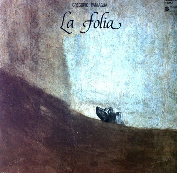 Gregorio Paniagua - La Folia FRA LP 1982 FOC (VG/VG+) Vinyl