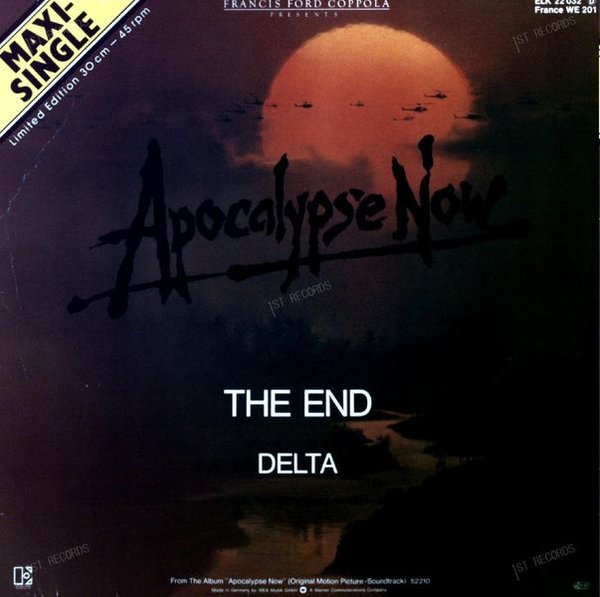 The Doors - The End / The Delta Maxi (VG/VG)