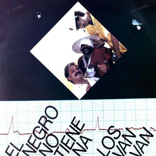 Los Van Van - El Negro No Tiene Na Cuba LP 1988 (VG/VG)